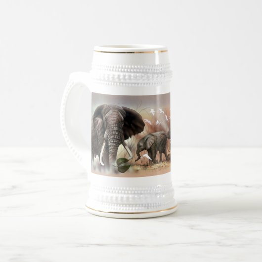 CHOPE À BIÈRE ÉLÉPHANT (Devant gauche)