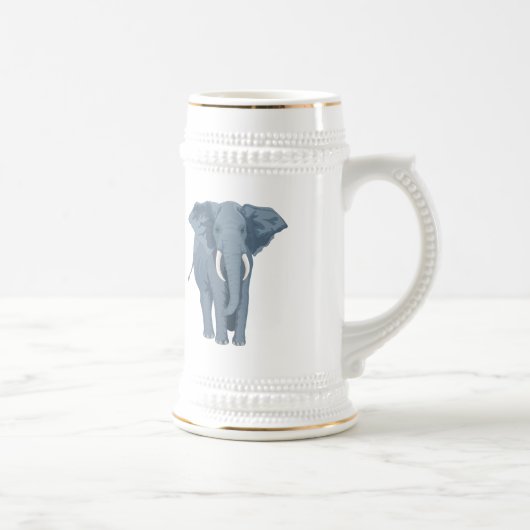 Chope À Bière Éléphant majestueux (Droite)