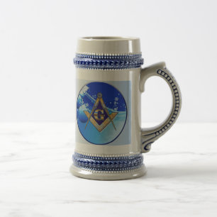 CHOPE À BIÈRE EMBLÈME MAÇONNIQUE DE CADEAU DE NOËL