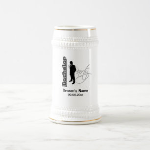 Chope À Bière Enterrement de vie de jeune garçon - stein