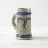 Chope À Bière Entonnoir liquide Stein de crâne (Devant gauche)
