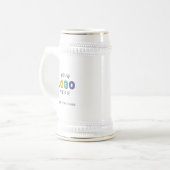 Chope À Bière Entreprise de logo personnalisé (Devant gauche)