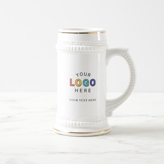 Chope À Bière Entreprise de logo personnalisé (Droite)