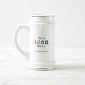 Chope À Bière Entreprise de logo personnalisé (Gauche)