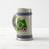 Chope À Bière Équipe de football brésilienne (Devant gauche)