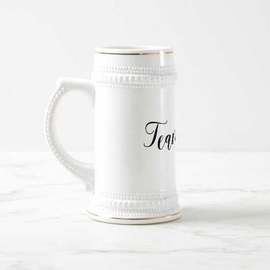 Chope À Bière Équipe Mariage, -Bachelor-cravate-partie (Gauche)