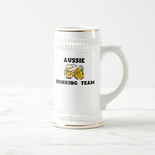 Chope À Bière Équipe potable australienne Stein (Droite)