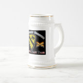 Chope À Bière ęr Cadeau Stein de Division de cavalerie (Devant droit)