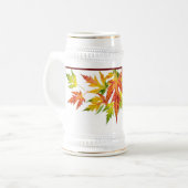 Chope À Bière Érable d'argent sur une Stein (Devant gauche)