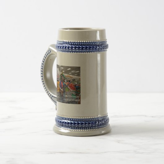 Chope À Bière Errand Stein de Fool, 22 oz (Devant gauche)