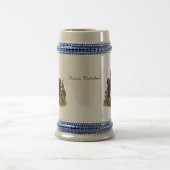 Chope À Bière Espagnols allemands ( Deutscher Wachtelhund ) (Centre)