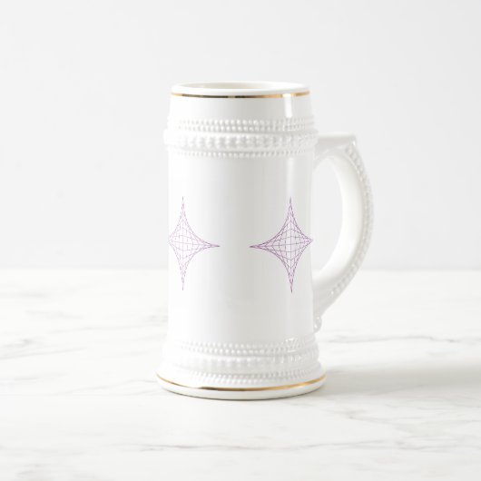 Chope À Bière Esprit (violet) (Devant droit)