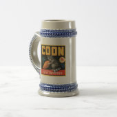 Chope À Bière Étiquette de caisse de fruit de patates douces de (Devant gauche)