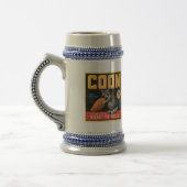 Chope À Bière Étiquette de caisse de fruit de patates douces de (Gauche)