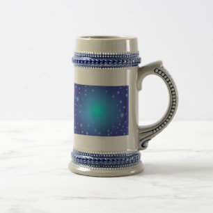 Chope À Bière Étoiles bleues