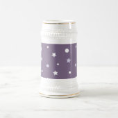 Chope À Bière Étoiles violettes (Centre)