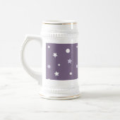Chope À Bière Étoiles violettes (Gauche)