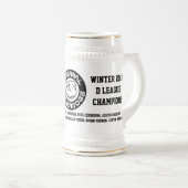 Chope À Bière EUD Stein - 2013 champions d'hiver (Devant droit)