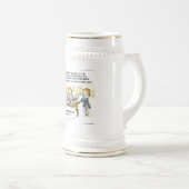 Chope À Bière Ex-conjoint fédéral drôle (Devant droit)