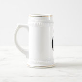 Chope À Bière Extracteur vaniteux -- Noir et blanc (Gauche)