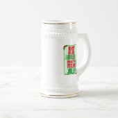 Chope À Bière Faire Éclater la Joyeuse Fête de Noël Conception d (Devant droit)