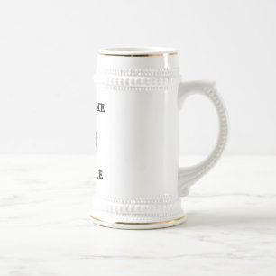 Chope À Bière Faites à les miens double Stein
