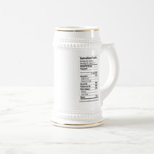 Chope À Bière Faits Stein de salut (Devant droit)