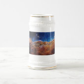 Chope À Bière Falaises cosmiques Carina Nebula Space Webb Telesc (Centre)