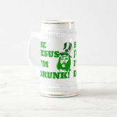 Chope À Bière Fantastique Saint Patrick de Jésus (Devant gauche)
