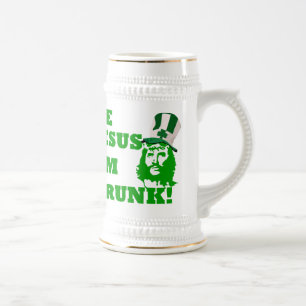 Chope À Bière Fantastique Saint Patrick de Jésus