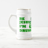 Chope À Bière Fantastique Saint Patrick de Jésus (Gauche)