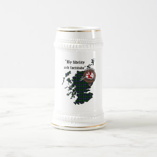 Chope À Bière Farquharson Clan Badge Stein
