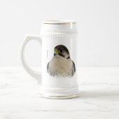 Chope À Bière Faucon hybride Gyrfalcon Saker (Gauche)
