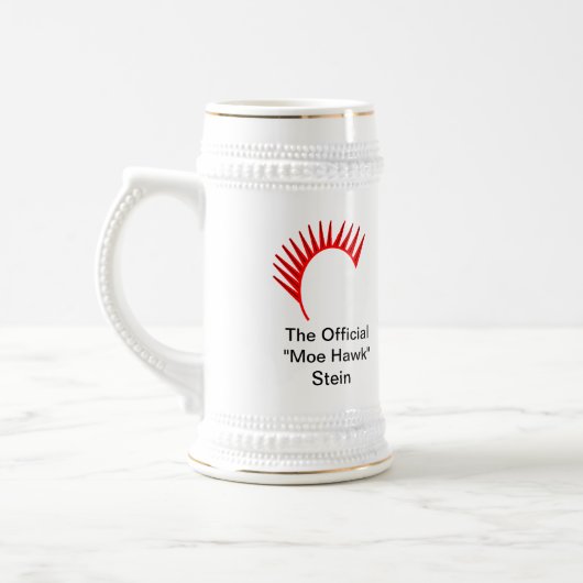 Chope À Bière Faucon" officiel Stein le "de Moe ! (Gauche)