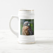 Chope À Bière Faucon Rouge-Épaulé (Gauche)