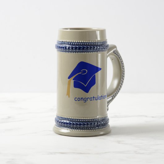 Chope À Bière Félicitations (Devant droit)