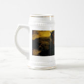 Chope À Bière Femme et Cheval (Gauche)