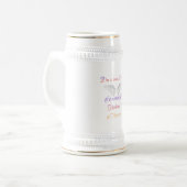 Chope À Bière Femme fière (Devant gauche)