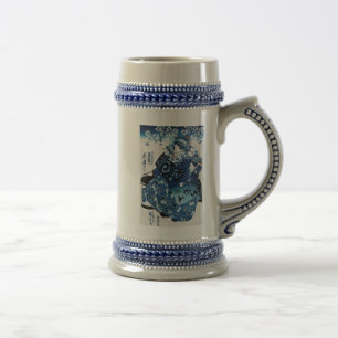 Chope À Bière Femme japonaise Geisya, Kuniyoshi, Ukiyo-e