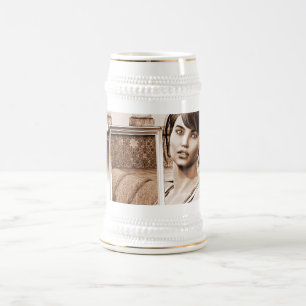 Chope À Bière Femme Vintage