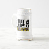 Chope À Bière "FERMÉ ET DRAGUE" (dragueur) (Devant gauche)