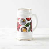 Chope À Bière Festive Cheer : Stein 22 oz Collection de Noël (Devant droit)