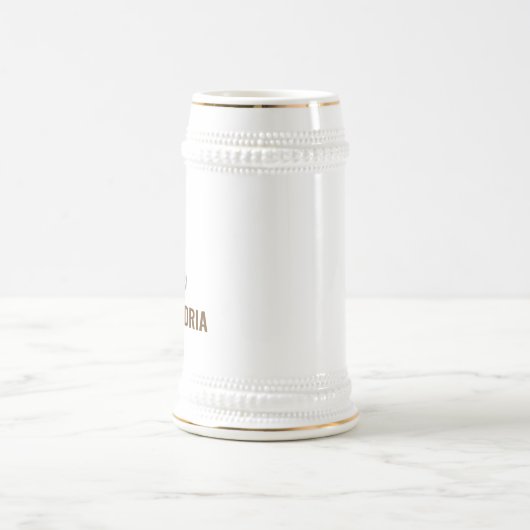 Chope À Bière Fête de Noël du Père Noël de Rudolph (Centre)