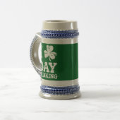 Chope À Bière Fête drôle de la Saint-Patrick Boisson drôle de St (Devant gauche)