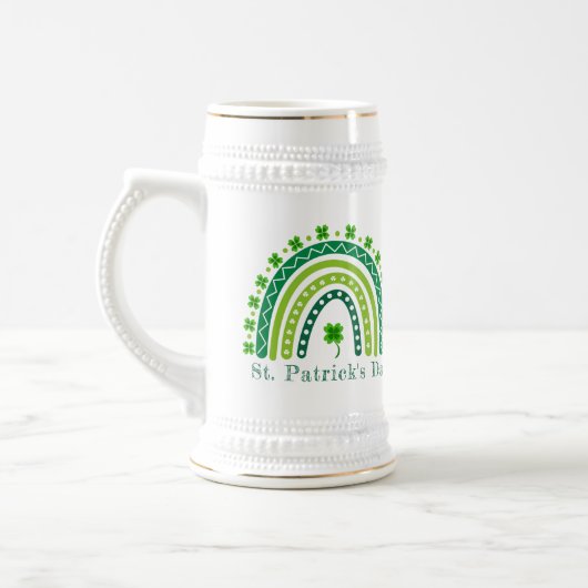 Chope À Bière Fête élégante de la Saint-Patrick (Gauche)