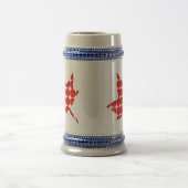 Chope À Bière Feuille canadienne (Centre)