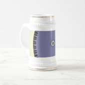 Chope À Bière Feuille violette (Devant gauche)