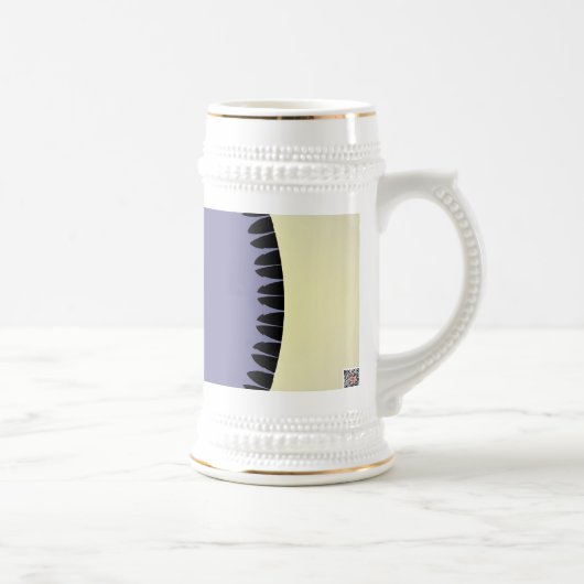 Chope À Bière Feuille violette (Droite)