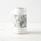 Chope À Bière Feuilles violettes (Devant gauche)
