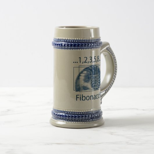 Chope À Bière Fibonacci (Devant droit)